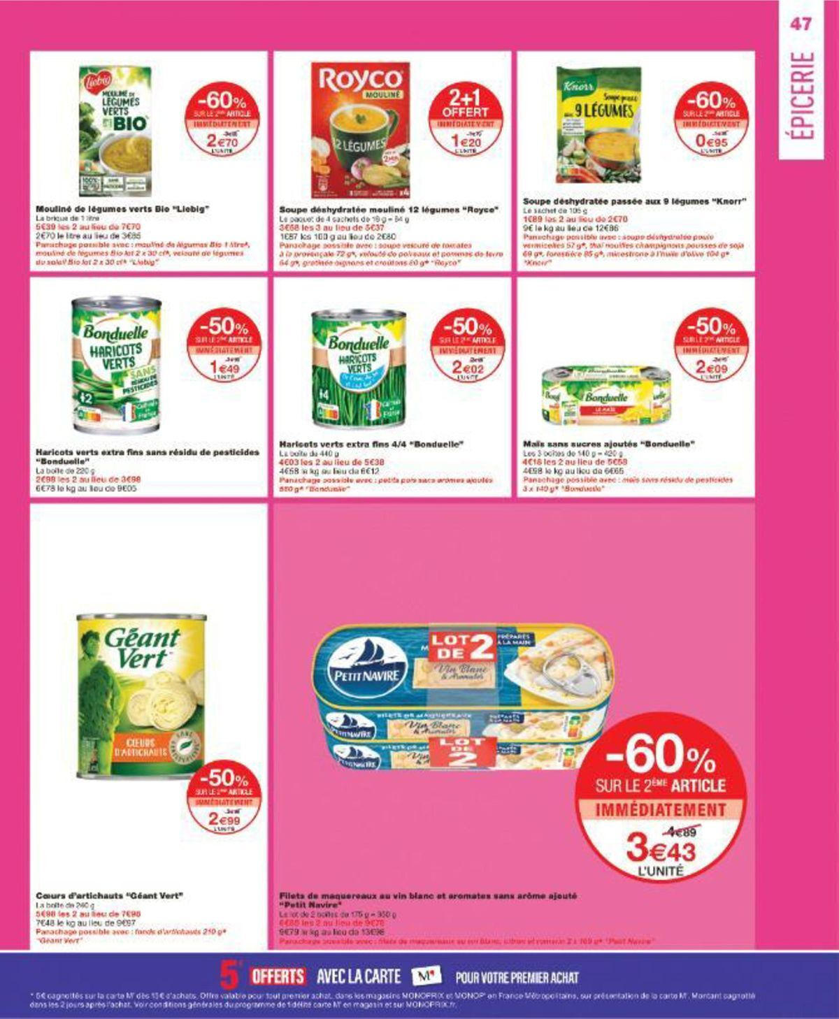 Catalogue CATALOGUE PROMOTIONNEL, page 00047