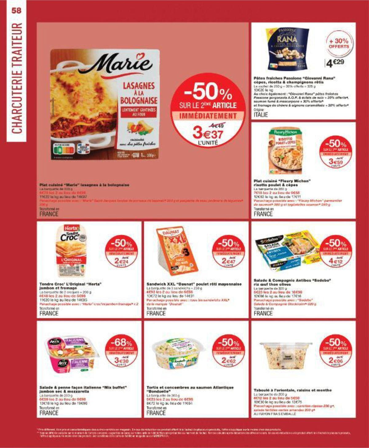 Catalogue CATALOGUE PROMOTIONNEL, page 00058