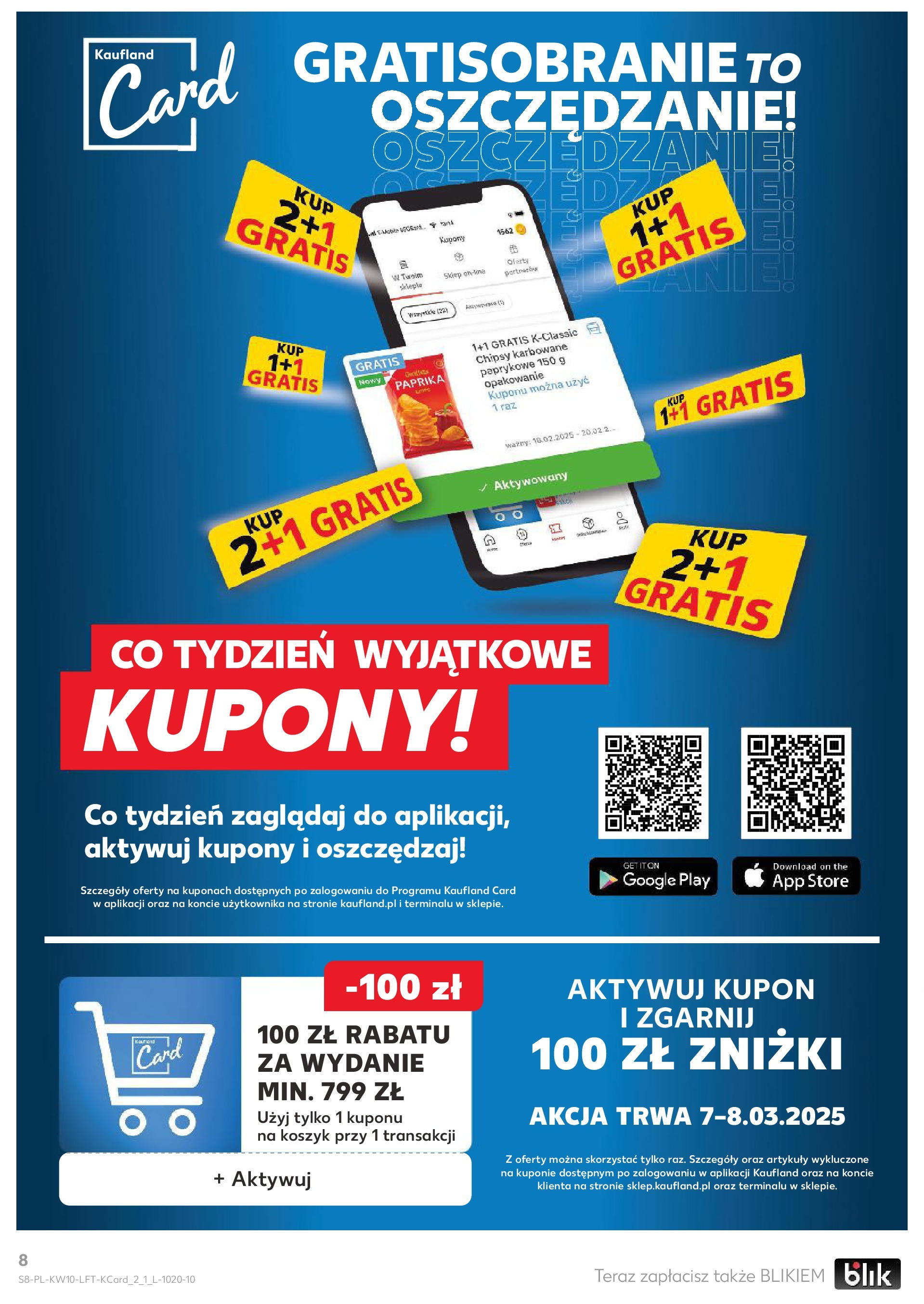 Kaufland gazetka od 06.03.2025 - od jutra PDF | Strona: 8 | Produkty: Chipsy