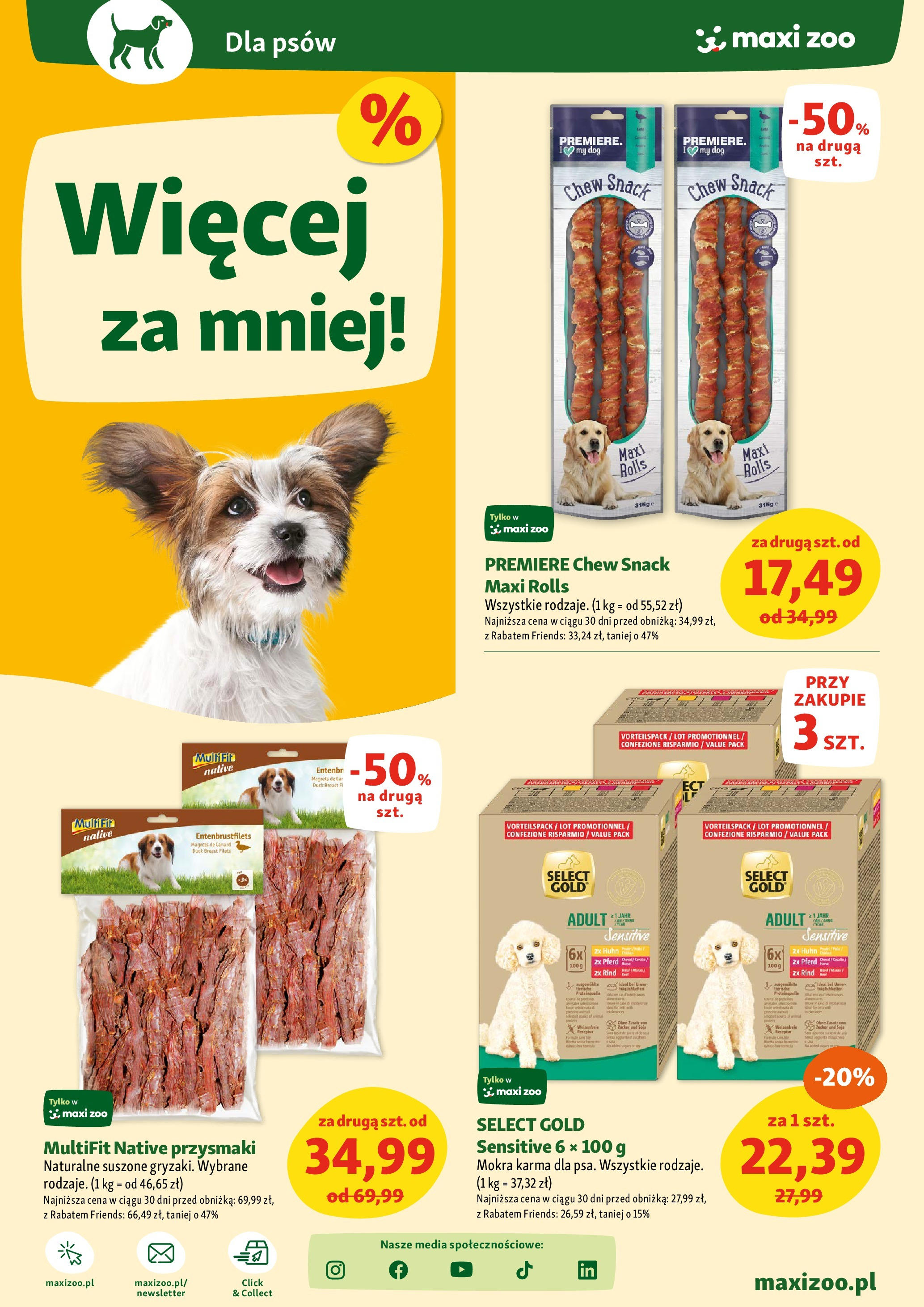 Maxi Zoo Gazetka od (06.03.2025 - 12.03.2025) | Strona: 3