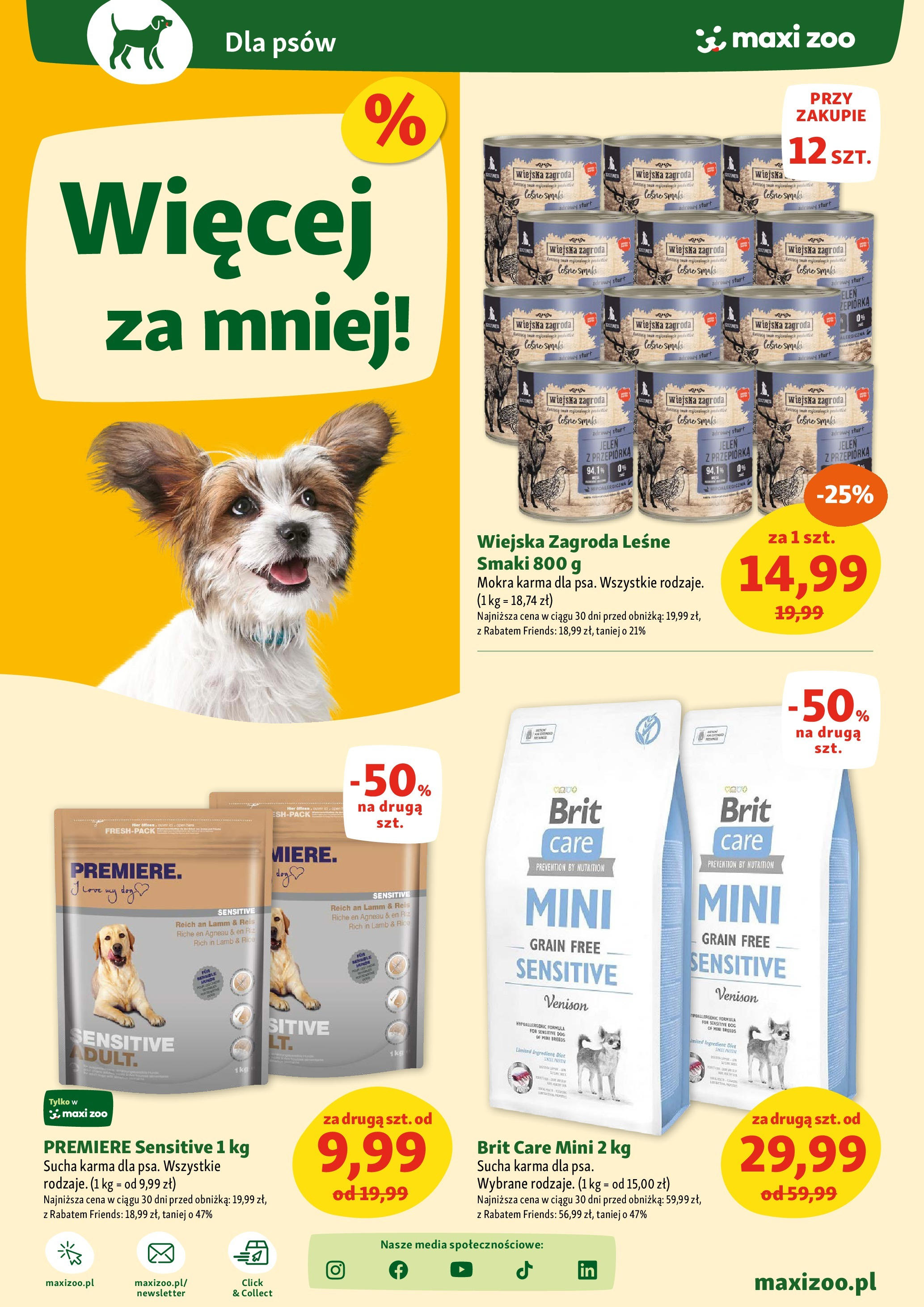 Maxi Zoo Gazetka od (06.03.2025 - 12.03.2025) | Strona: 4 | Produkty: Jeleń