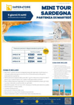 Imperatore Viaggi Mini Tour Sardegna Partenza di martedì - al 15.03.2025