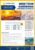 Imperatore Viaggi Mini Tour Sardegna Partenze di sabato - al 15.03.2025