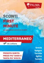 Palma viaggi Sconti first minute - al 31.03.2025