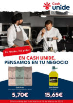 Cash Unide Oferta válida del 3 de Marzo al 16 de Marzo de 2025 - hasta el 16.03.2025