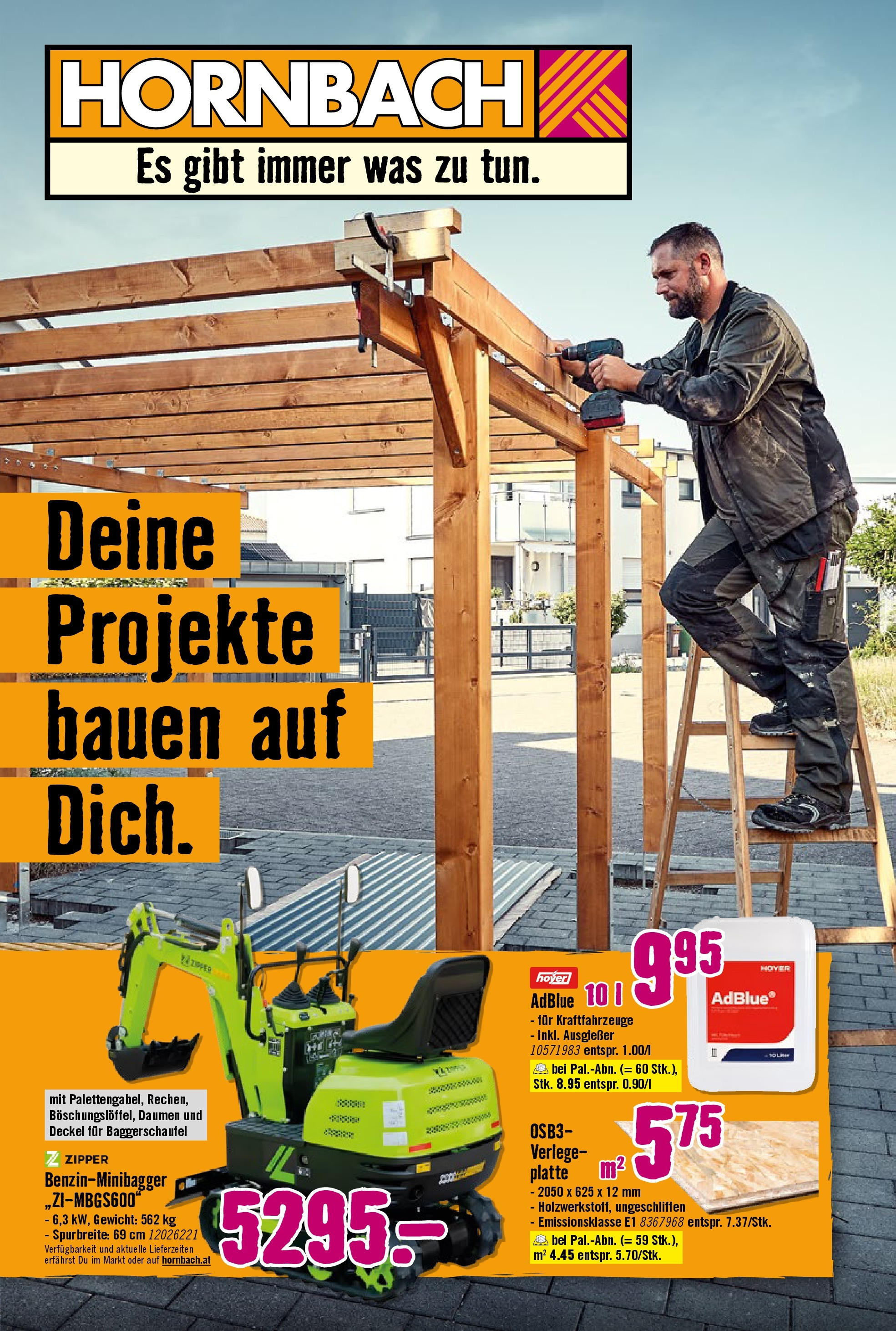  Hornbach Prospekt ab (04.03.2025 - 17.03.2025) - Seite 1