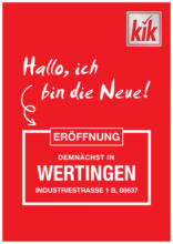 KiK: Neueröffnung in Wertingen