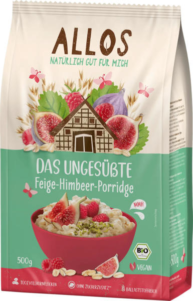 ALLOS Porridge, Feige-Himbeere