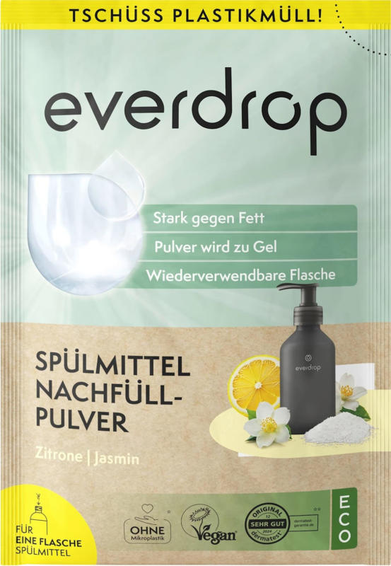 everdrop Spülmittel Nachfüllpack für 250ml