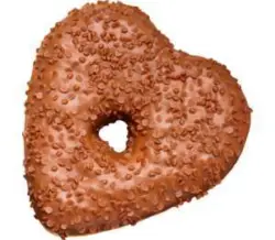 Milka Донът сърце от нашата пекарна