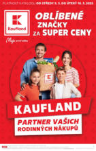 Kaufland Skvělé slevy na vybrané produkty – do 18.03.2025