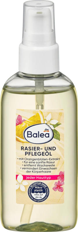 Balea Rasier - und Pflegeöl