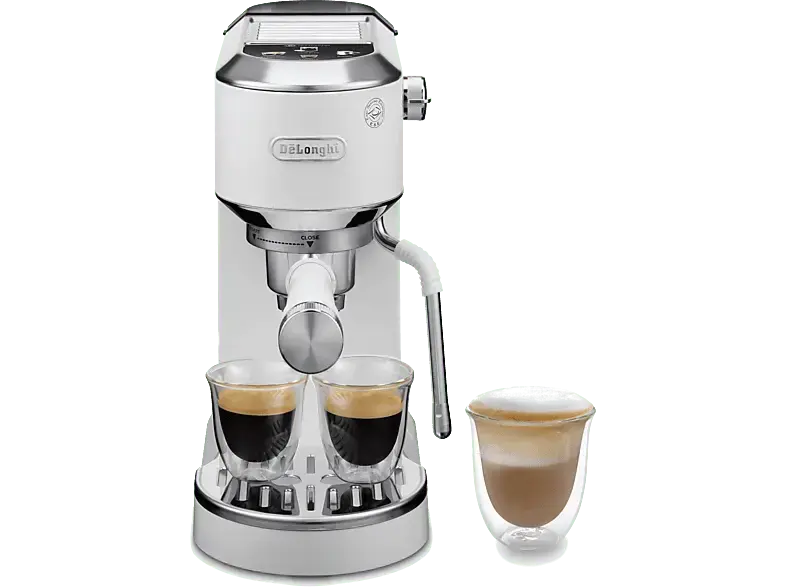 De'Longhi EC 890.WI Dedica Duo Espressomaschine (White, 1450 Watt, 15 bar)
