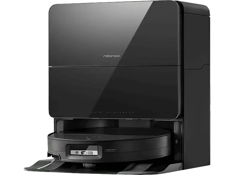 Roborock Saros 10 Saugroboter mit Absaugstation (Schwarz, 72 dB(A))