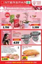 Interspar: Interspar újság érvényessége 2025.03.12-ig - 2025.03.12 napig
