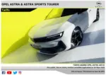 OPEL Opel Astra et Astra Sports Tourer - au 05.03.2026