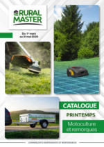 Rural Master Motoculture et remorques - au 31.05.2025