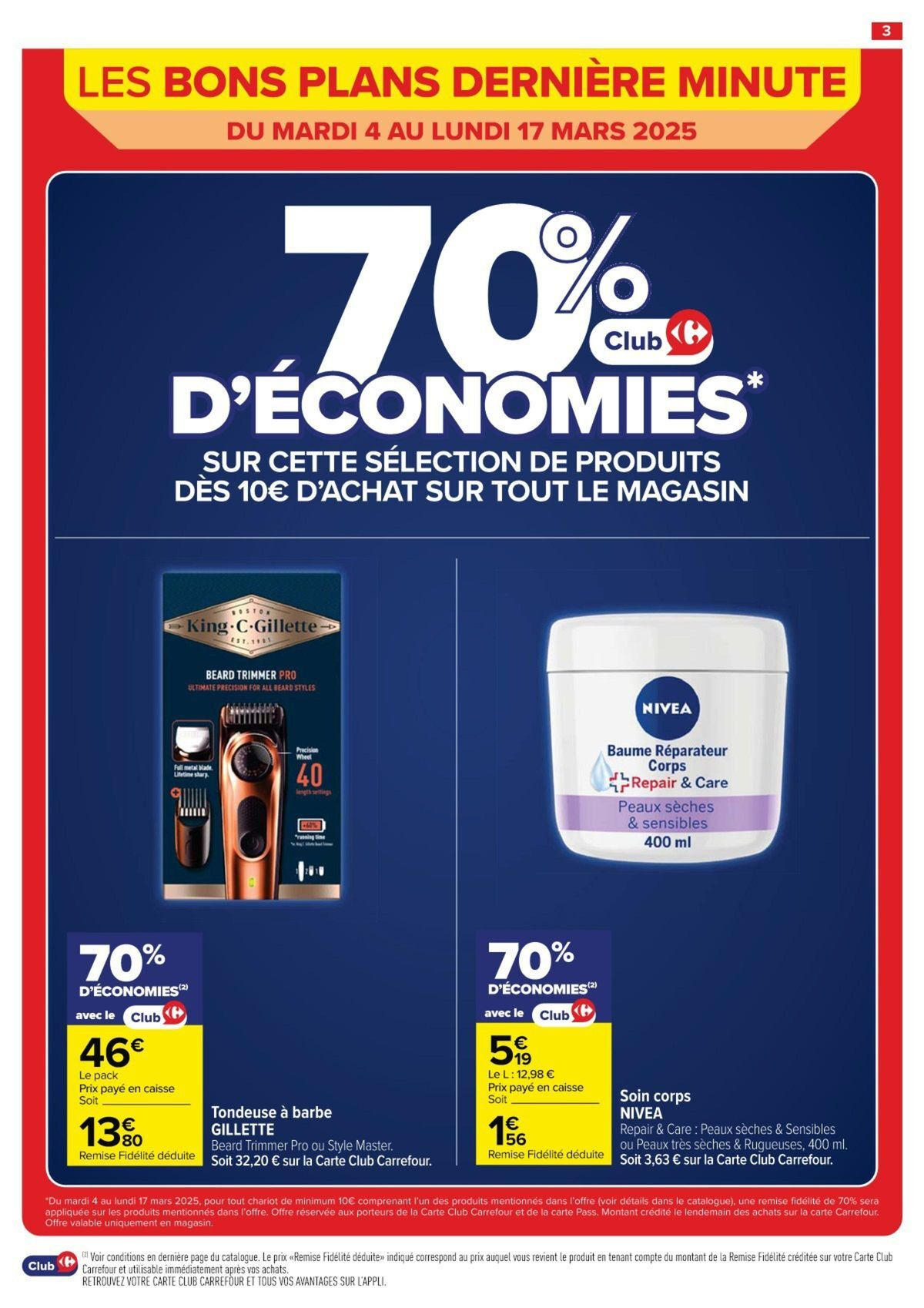 Catalogue Les bons plans dernière minute, page 00003