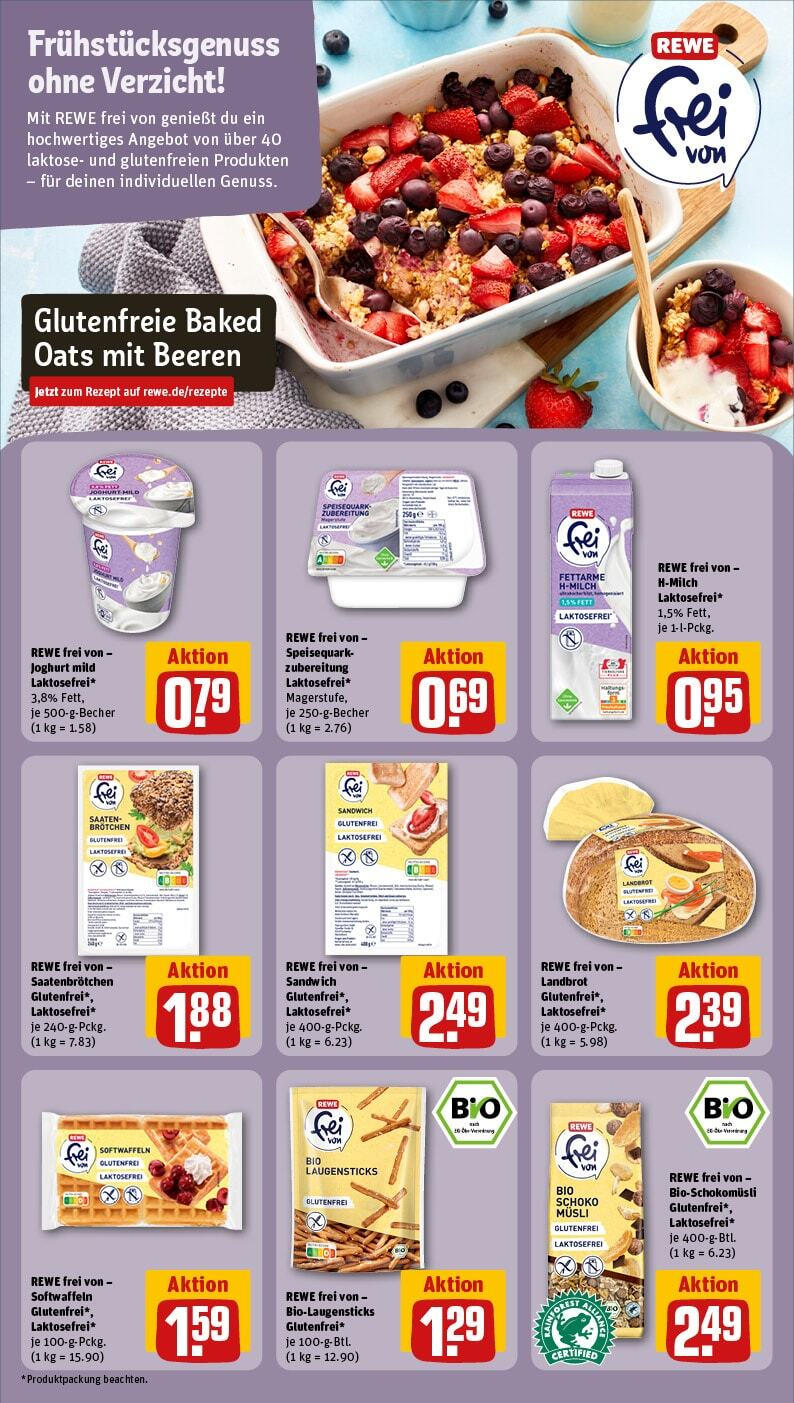 Rewe - Rewe: Wochenangebote (ab 10.03.2025) zum Blättern » Angebote | Seite: 16 | Produkte: Musli, Quark, Joghurt