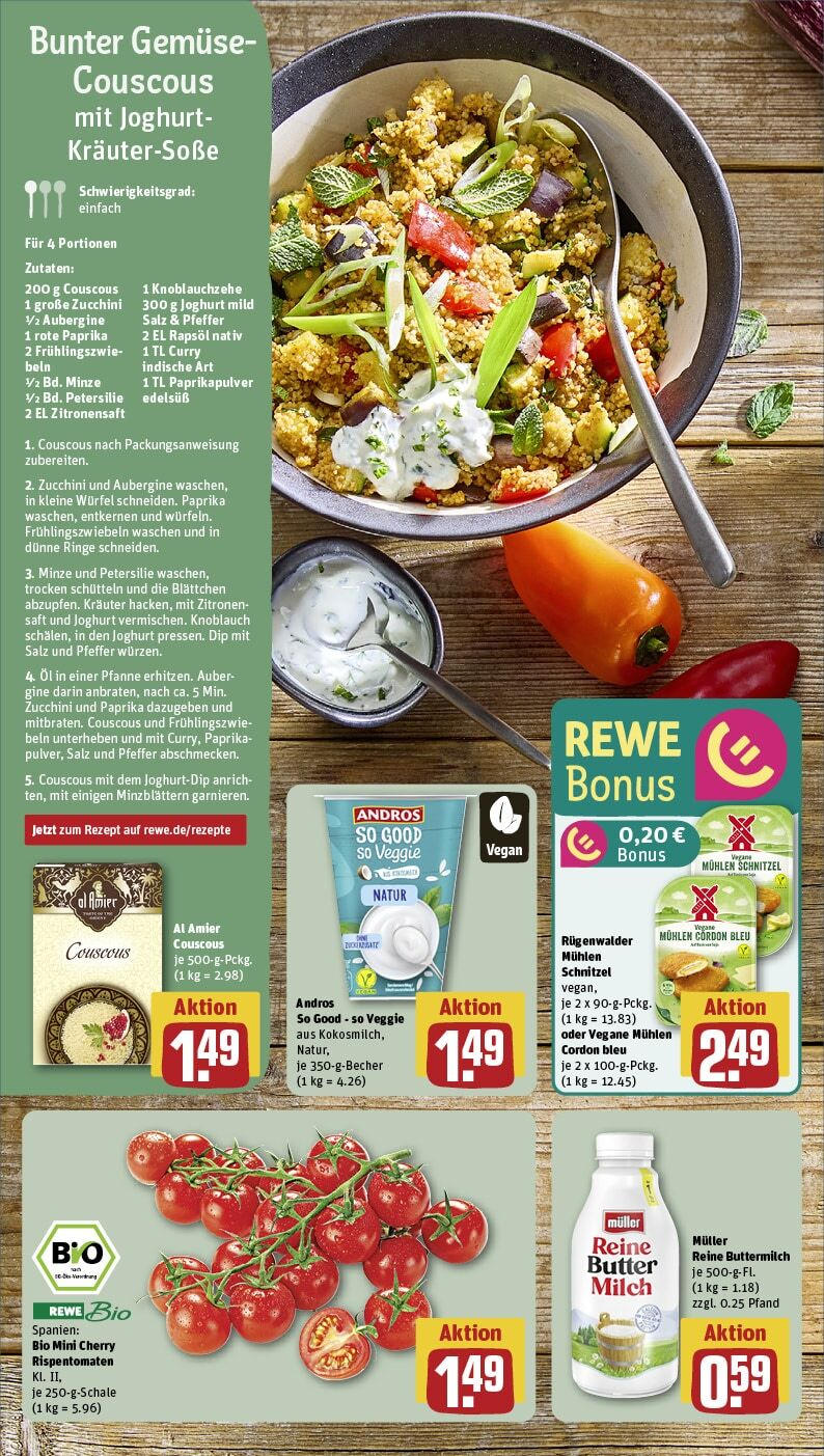 Rewe - Rewe: Wochenangebote (ab 10.03.2025) zum Blättern » Angebote | Seite: 16 | Produkte: Öl, Rapsöl, Salz, Saft