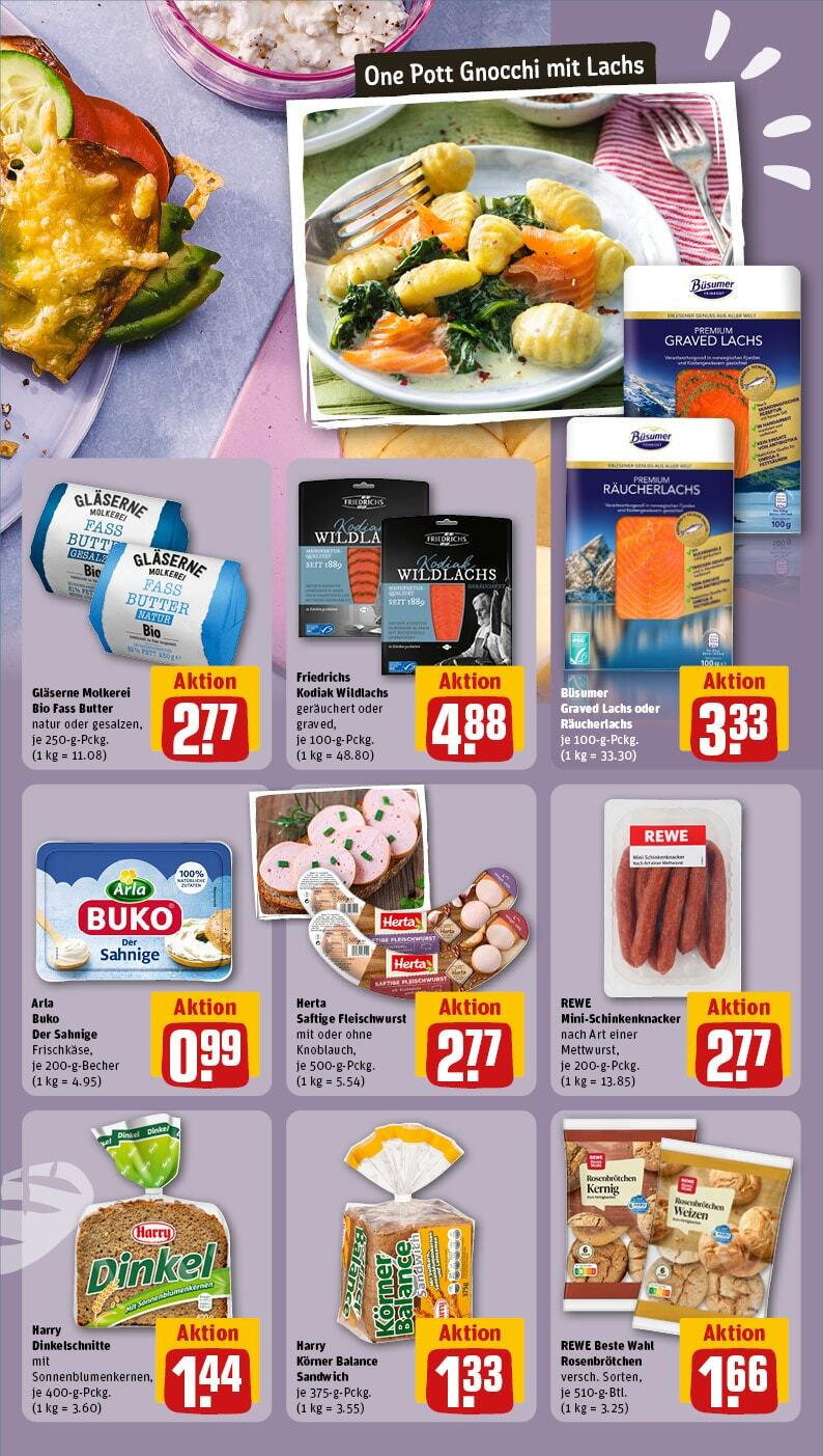 Rewe - Rewe: Wochenangebote (ab 10.03.2025) zum Blättern » Angebote | Seite: 20 | Produkte: Butter, Lachs, Räucherlachs