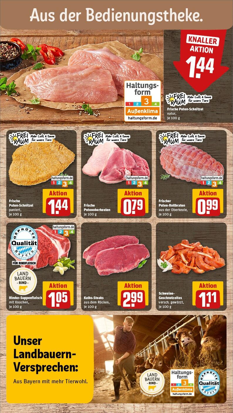 Rewe - Rewe: Wochenangebote (ab 10.03.2025) zum Blättern » Angebote | Seite: 12 | Produkte: Duft, Putenschnitzel, Rindfleisch