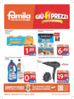 Famila Market Giù i prezzi - al 17.03.2025