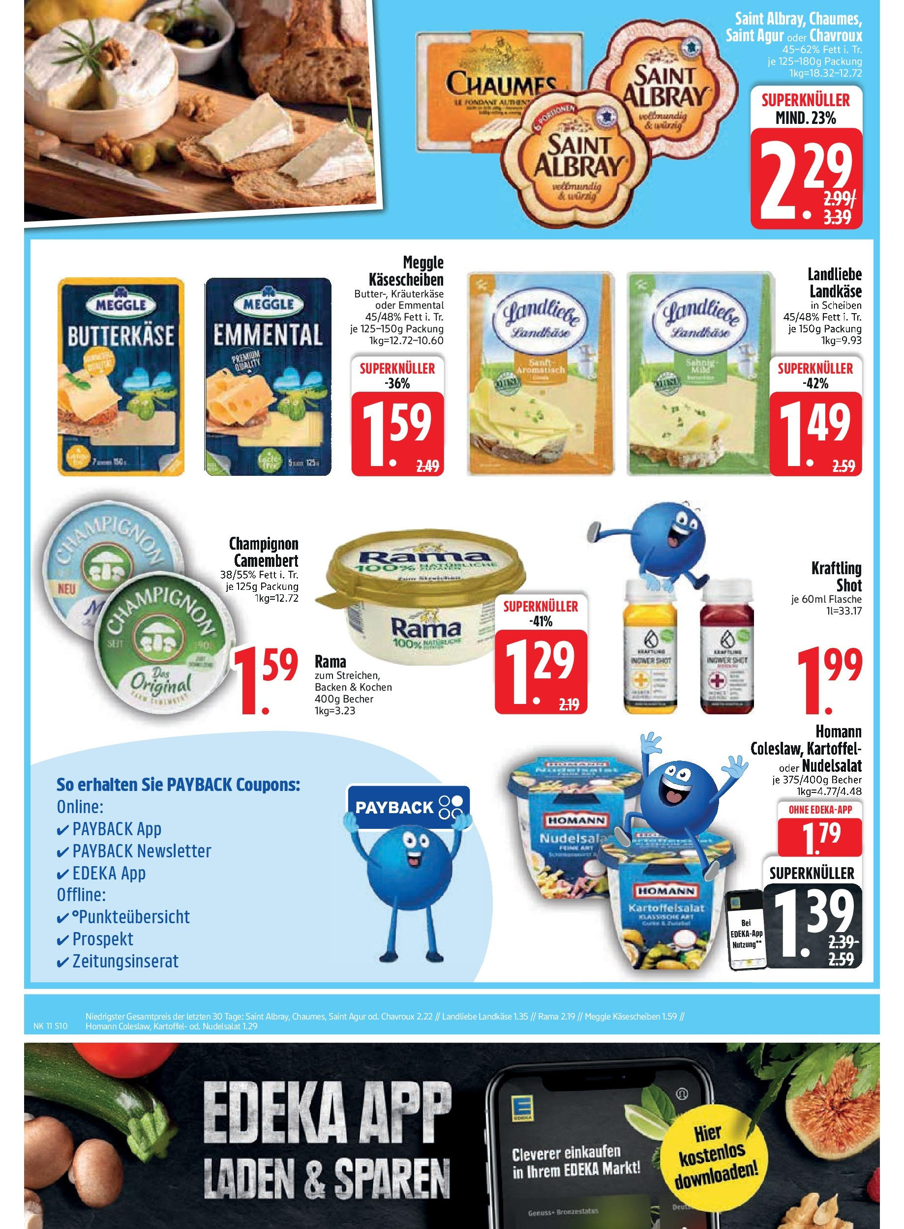 Edeka - EDEKA: Wochenangebote (ab 09.03.2025) » Angebote Online | Seite: 12 | Produkte: Rama, Salat