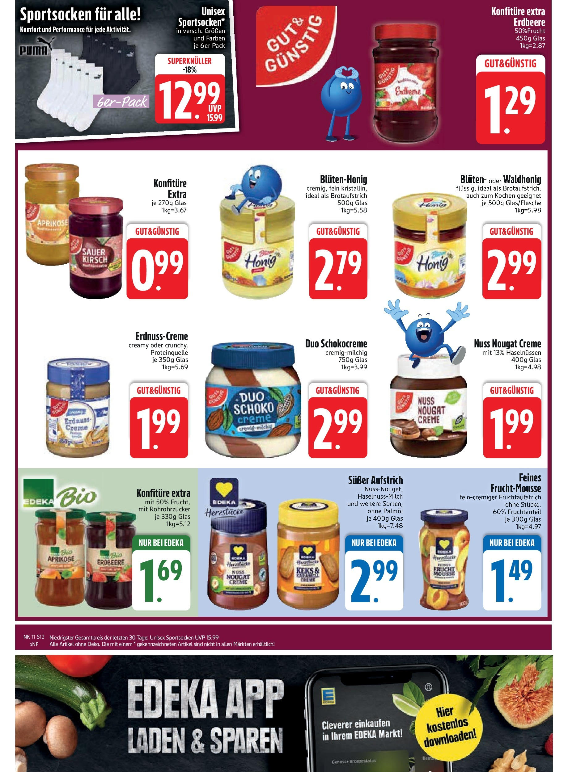 Edeka - EDEKA: Wochenangebote (ab 09.03.2025) » Angebote Online | Seite: 14 | Produkte: Milch, Creme, Uhr