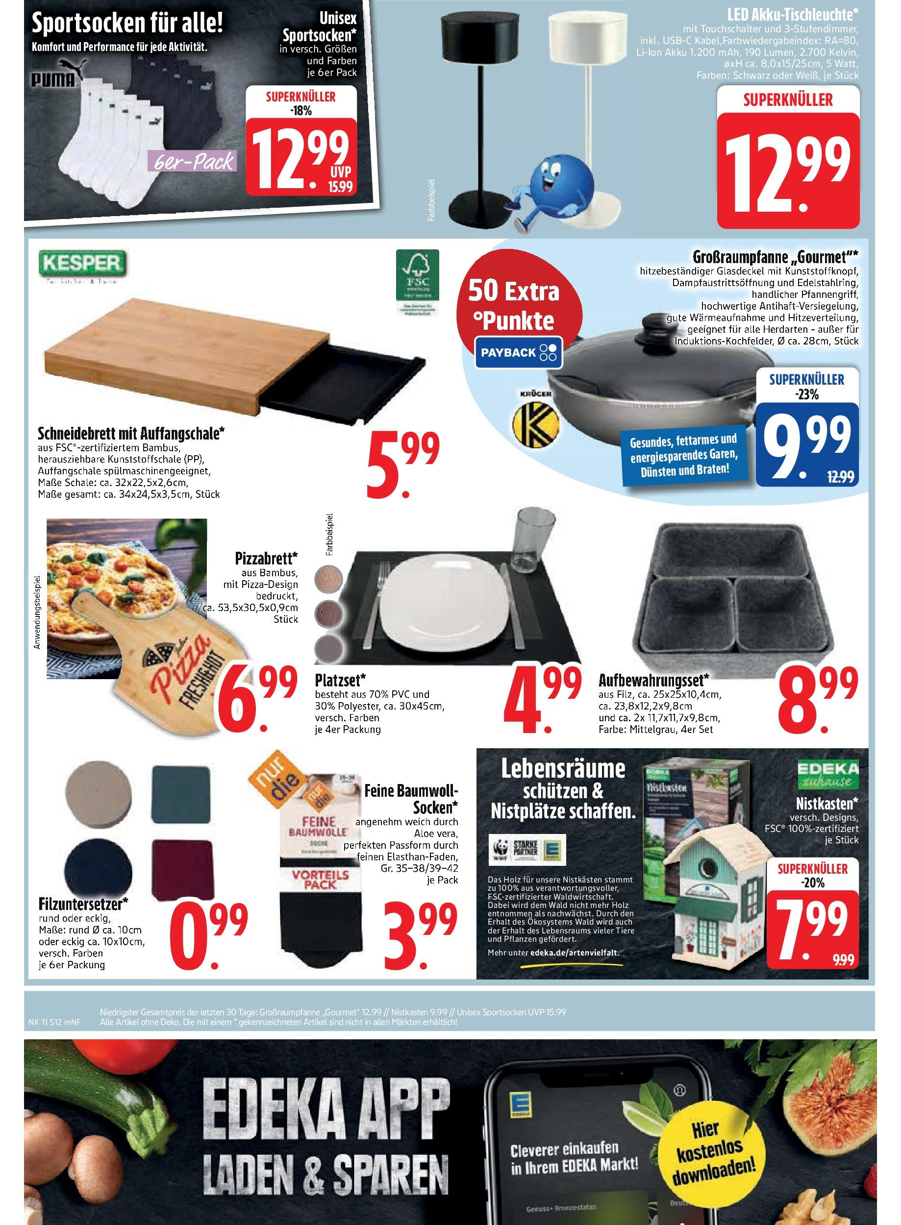 Edeka - EDEKA: Wochenangebote (ab 09.03.2025) » Angebote Online | Seite: 14 | Produkte: Pizza