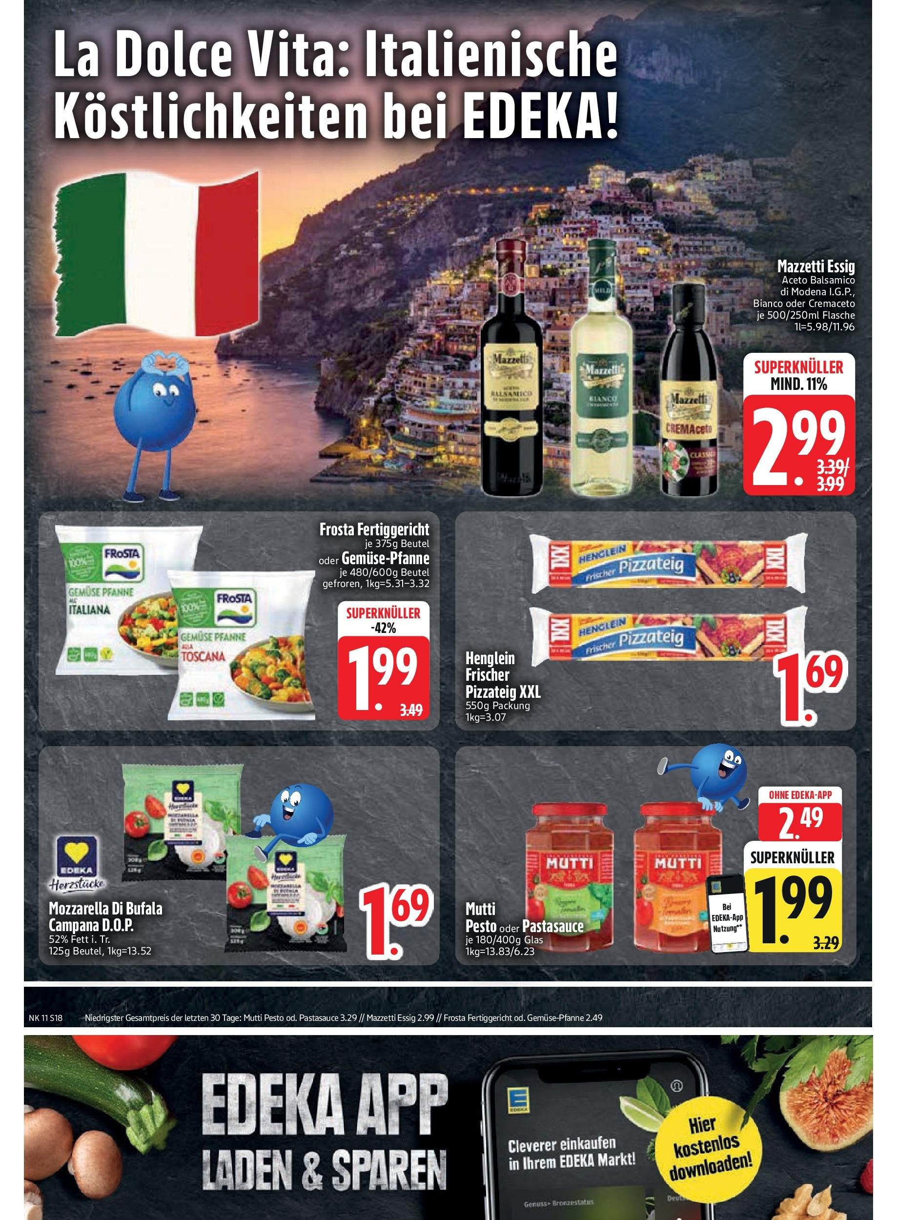 Edeka - EDEKA: Wochenangebote (ab 09.03.2025) » Angebote Online | Seite: 20 | Produkte: Balsamico, Essig, Frosta, Gemüse