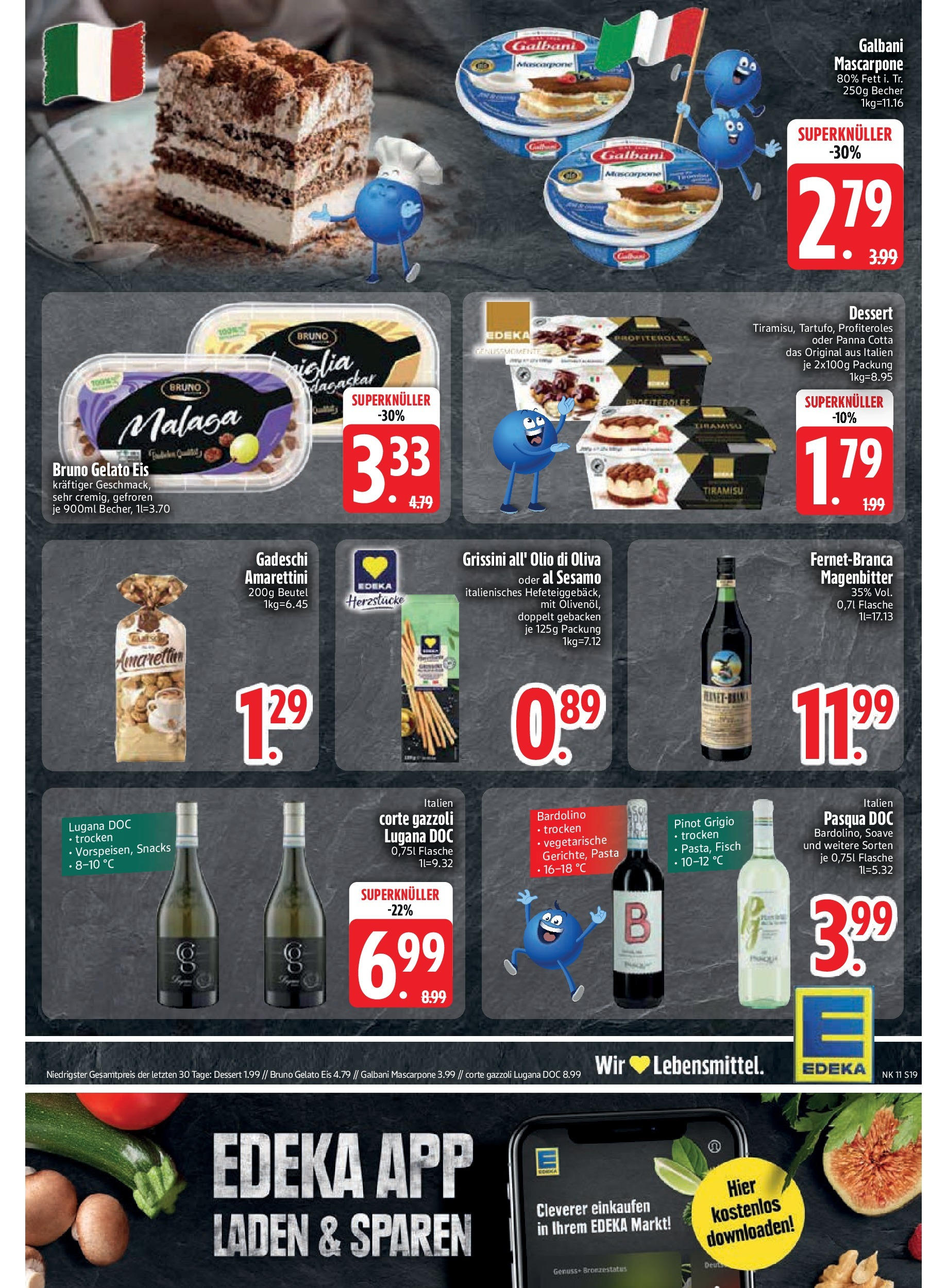 Edeka - Unterföhring, Mitterfeldallee 29 (ab 10.03.2025) » Angebote Online | Seite: 21 | Produkte: Mascarpone, Fisch, Pasta, Eis