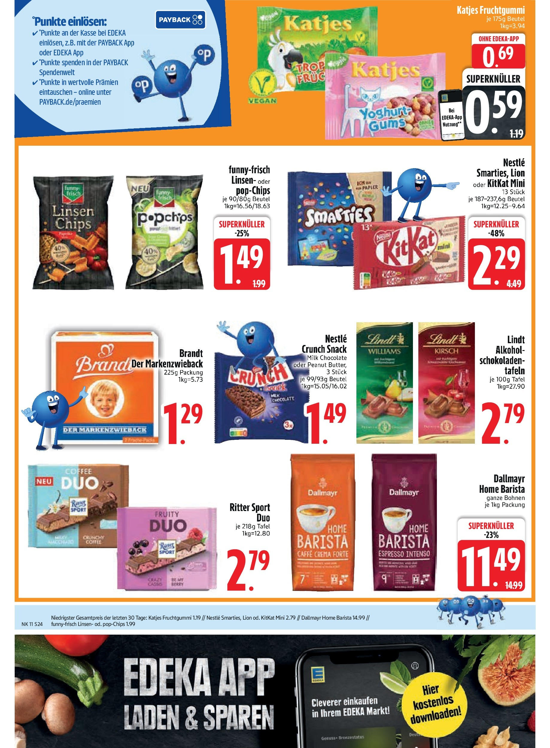 Edeka - EDEKA: Wochenangebote (ab 09.03.2025) » Angebote Online | Seite: 26 | Produkte: Ritter sport, Katjes, Dallmayr, Lindt