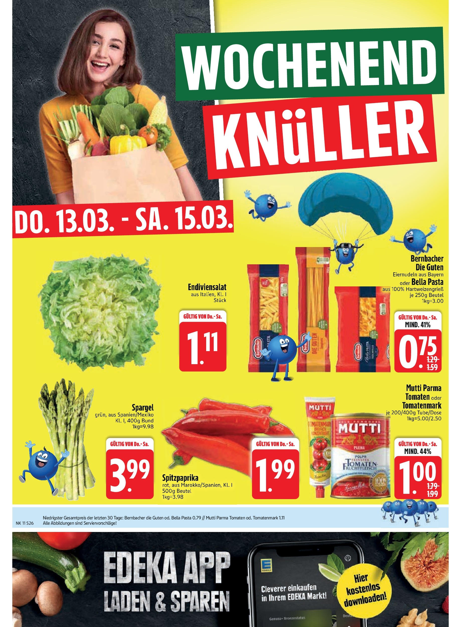 Edeka - Unterföhring, Mitterfeldallee 29 (ab 10.03.2025) » Angebote Online | Seite: 28 | Produkte: Tomaten, Spargel, Pasta