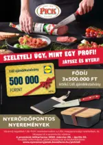 Pick: Pick-Lidl Nyereményjáték 2025.04.02-ig - 2025.04.02 napig