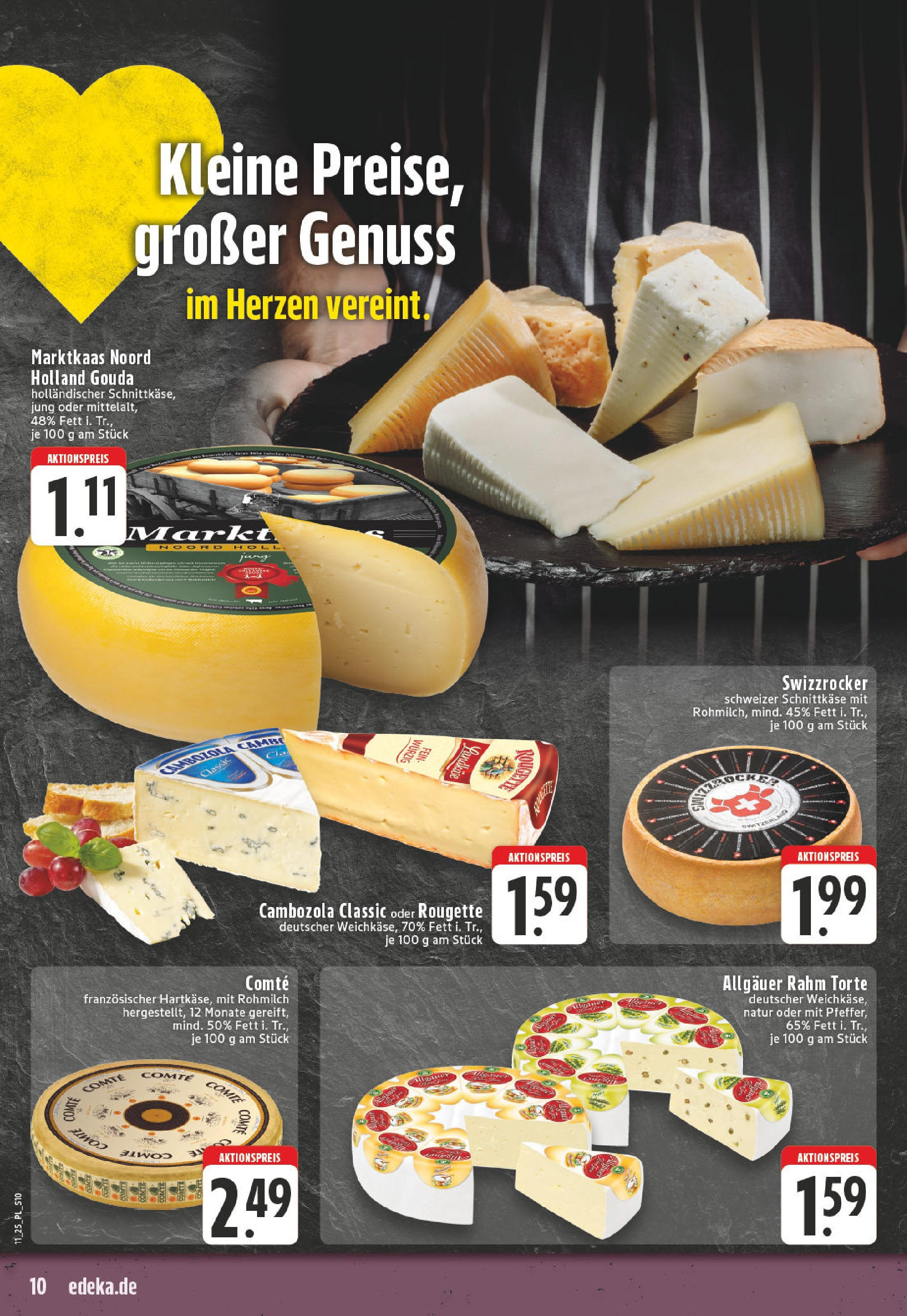 Edeka - EDEKA: Wochenangebote (ab 09.03.2025) » Angebote Online | Seite: 10 | Produkte: Gouda, Pfeffer