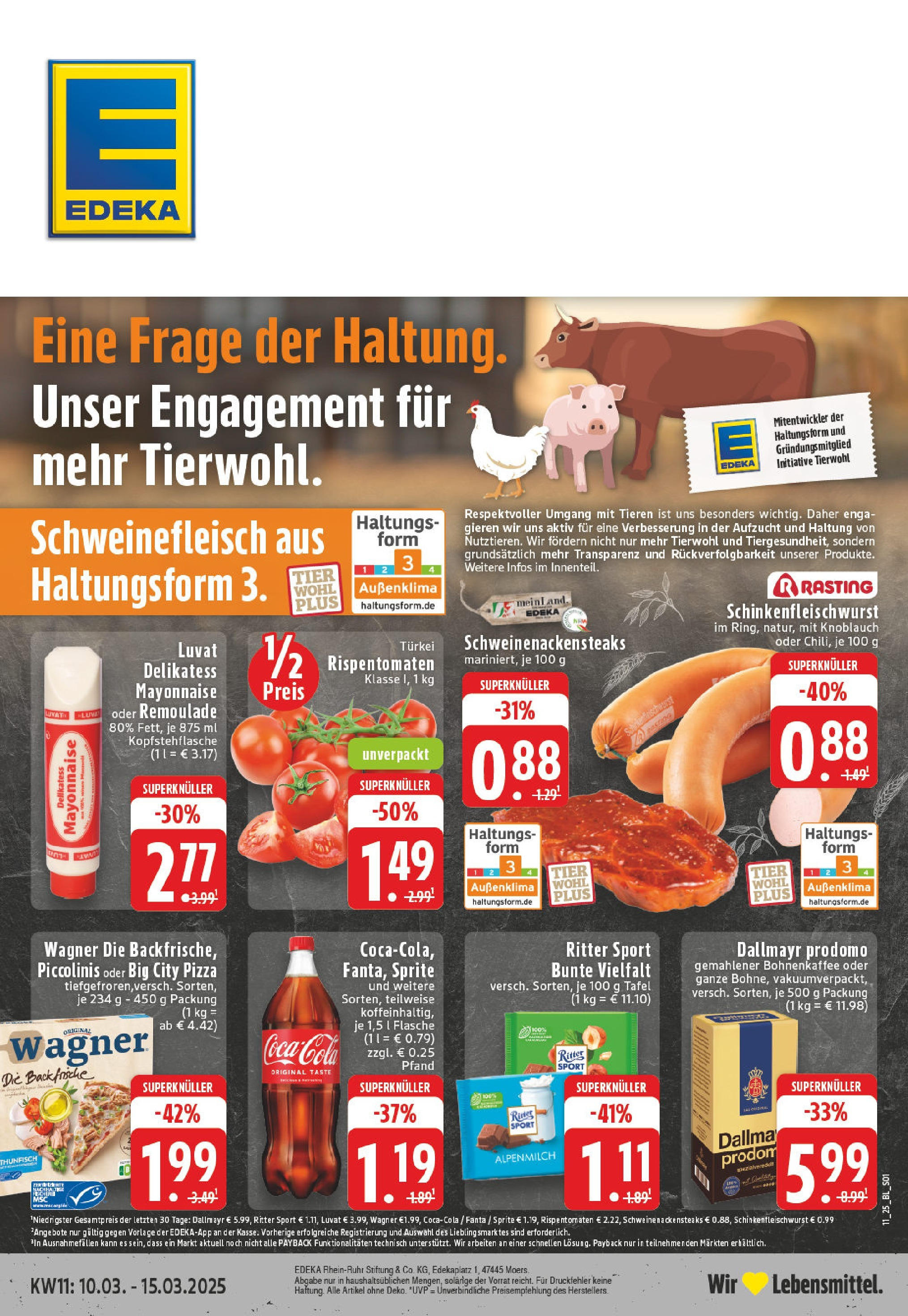 EDEKA Prospekt ab 09.03.2025 - EDEKA: Wochenangebote Online