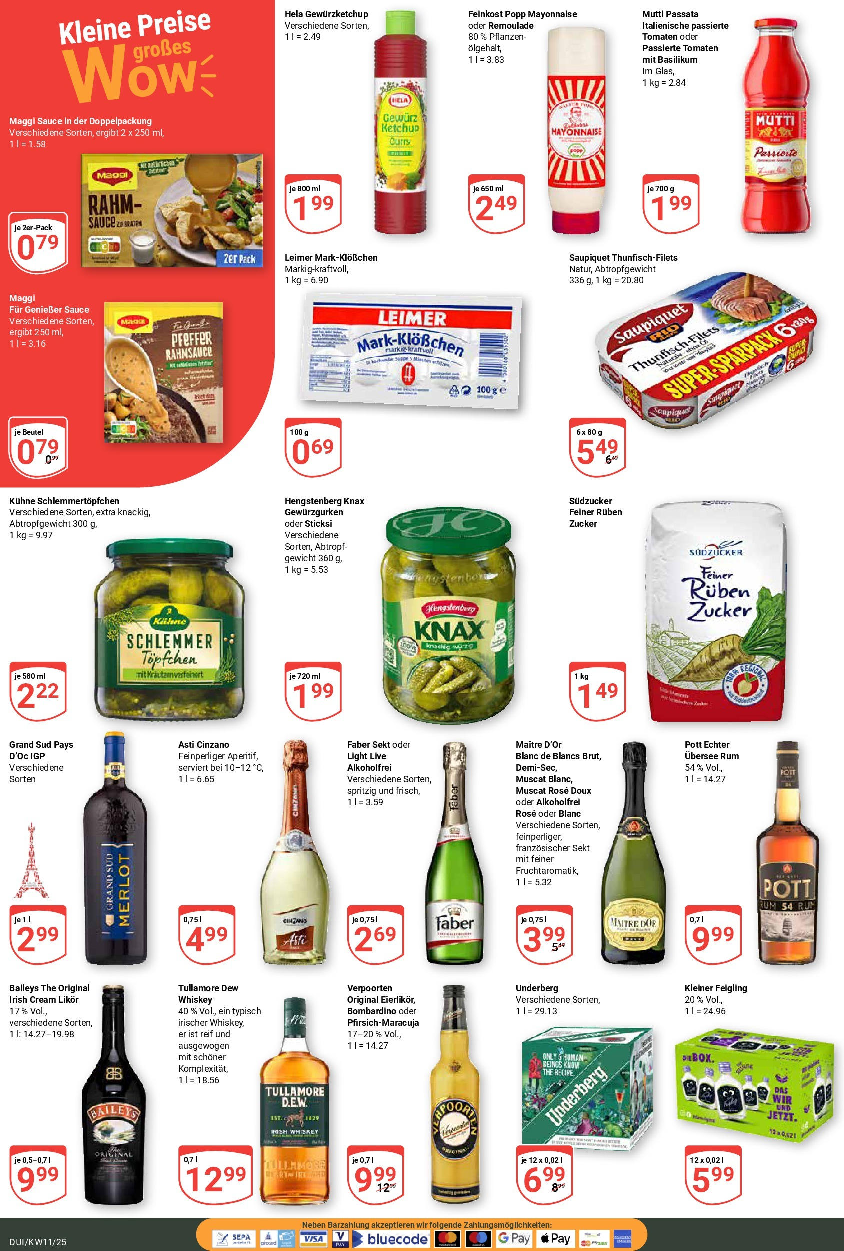 Globus - Globus: Wochenangebote (ab 09.03.2025) » Angebote online | Seite: 4 | Produkte: Maggi, Zucker, Grand sud, Whiskey