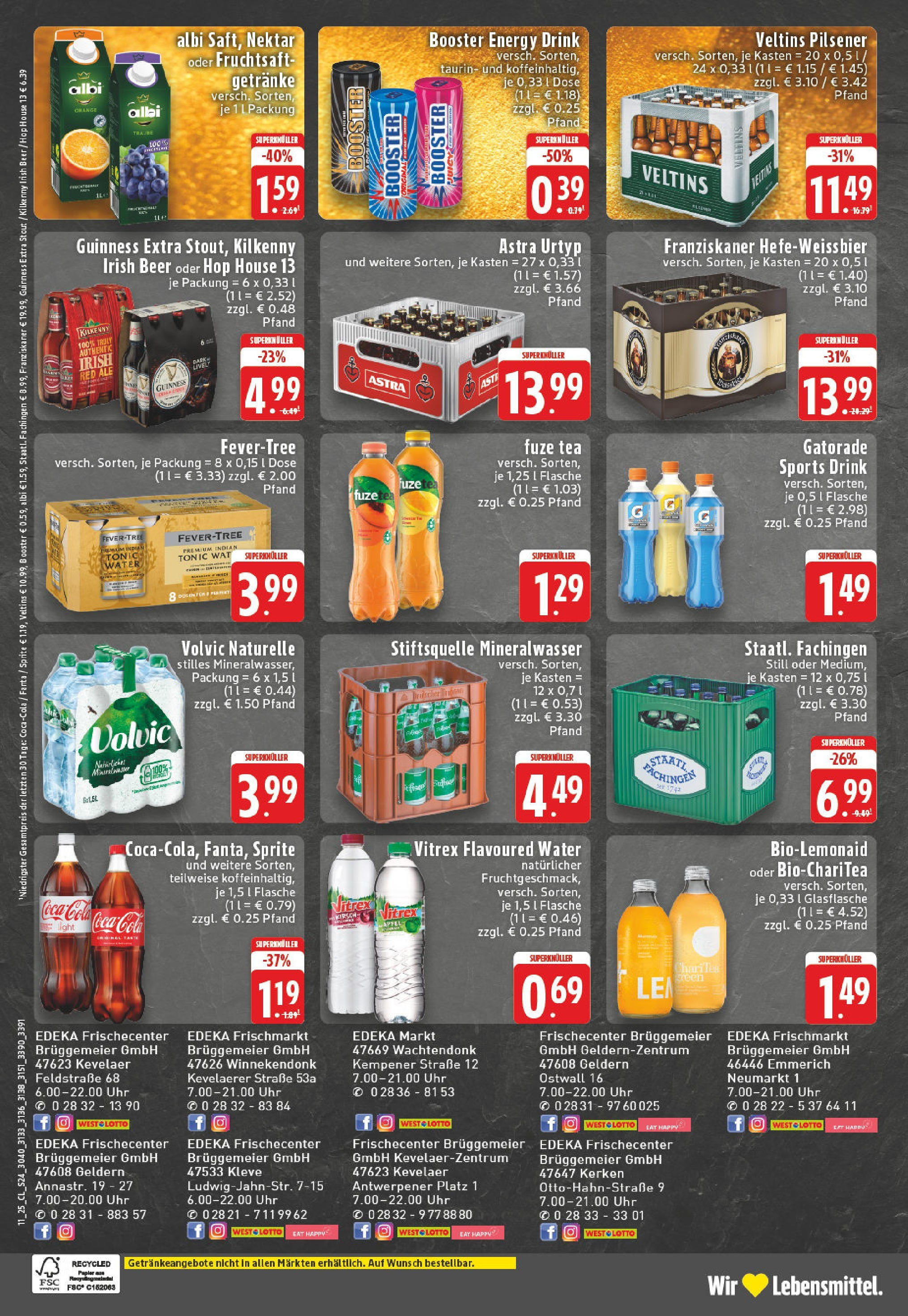 Edeka - EDEKA: Wochenangebote (ab 09.03.2025) » Angebote Online | Seite: 24 | Produkte: Sprite, Energy, Mineralwasser, Uhr