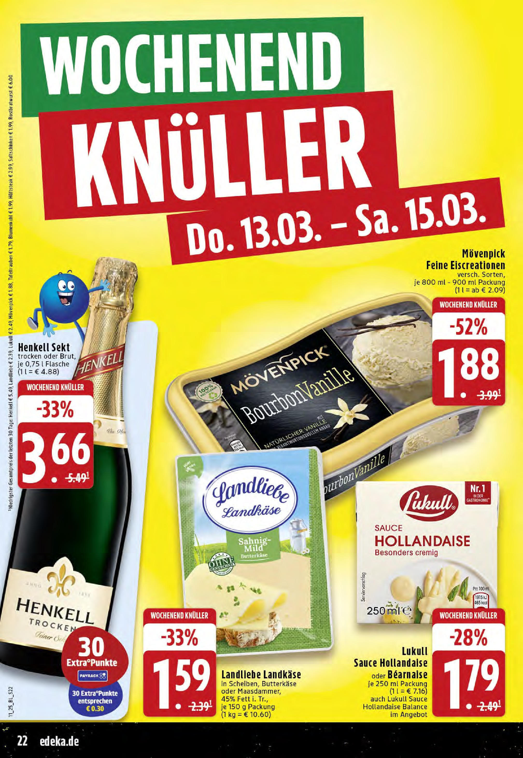 Edeka - EDEKA: Wochenangebote (ab 09.03.2025) » Angebote Online | Seite: 22 | Produkte: Sekt