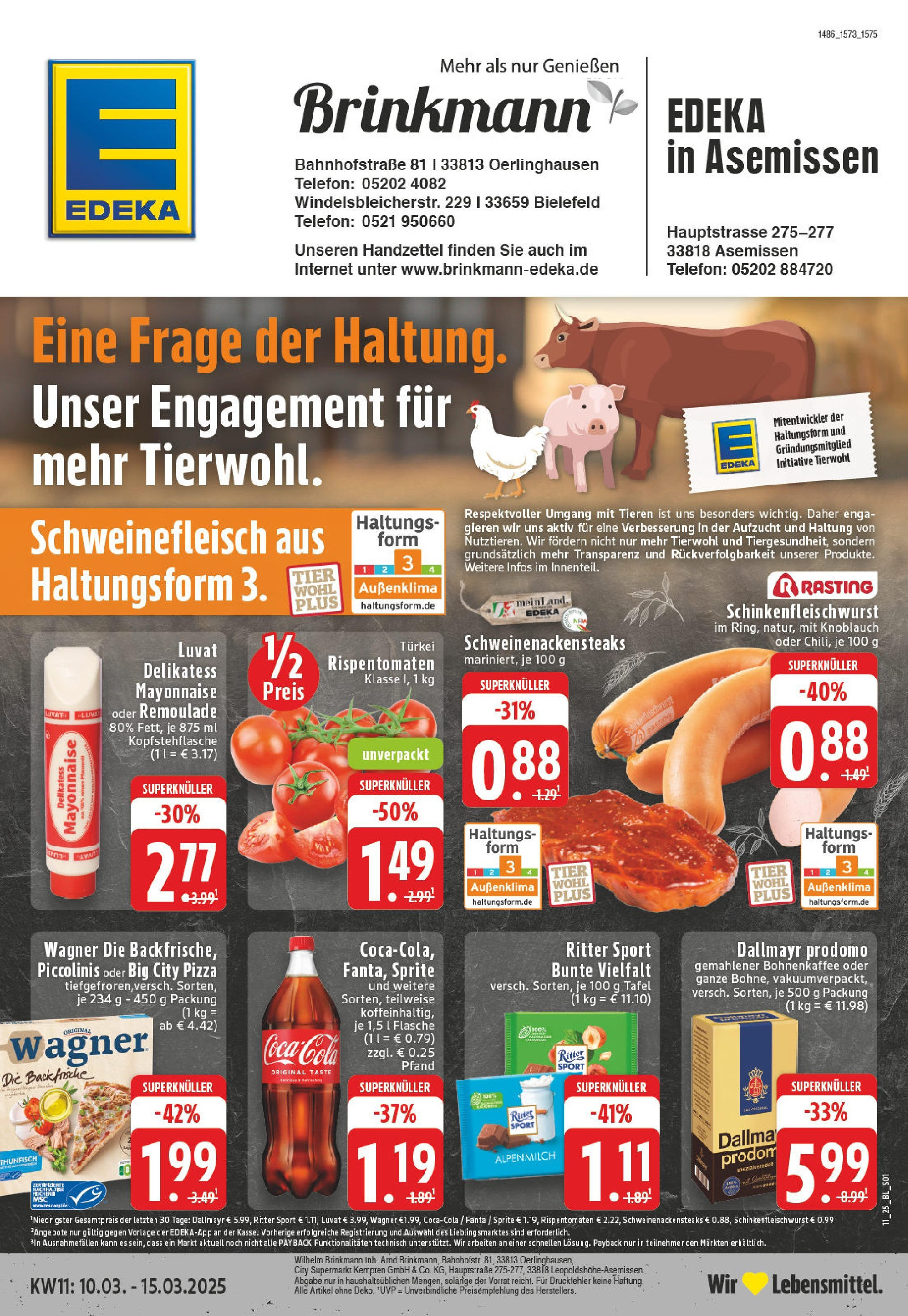 EDEKA Prospekt ab 09.03.2025 - EDEKA: Wochenangebote Online