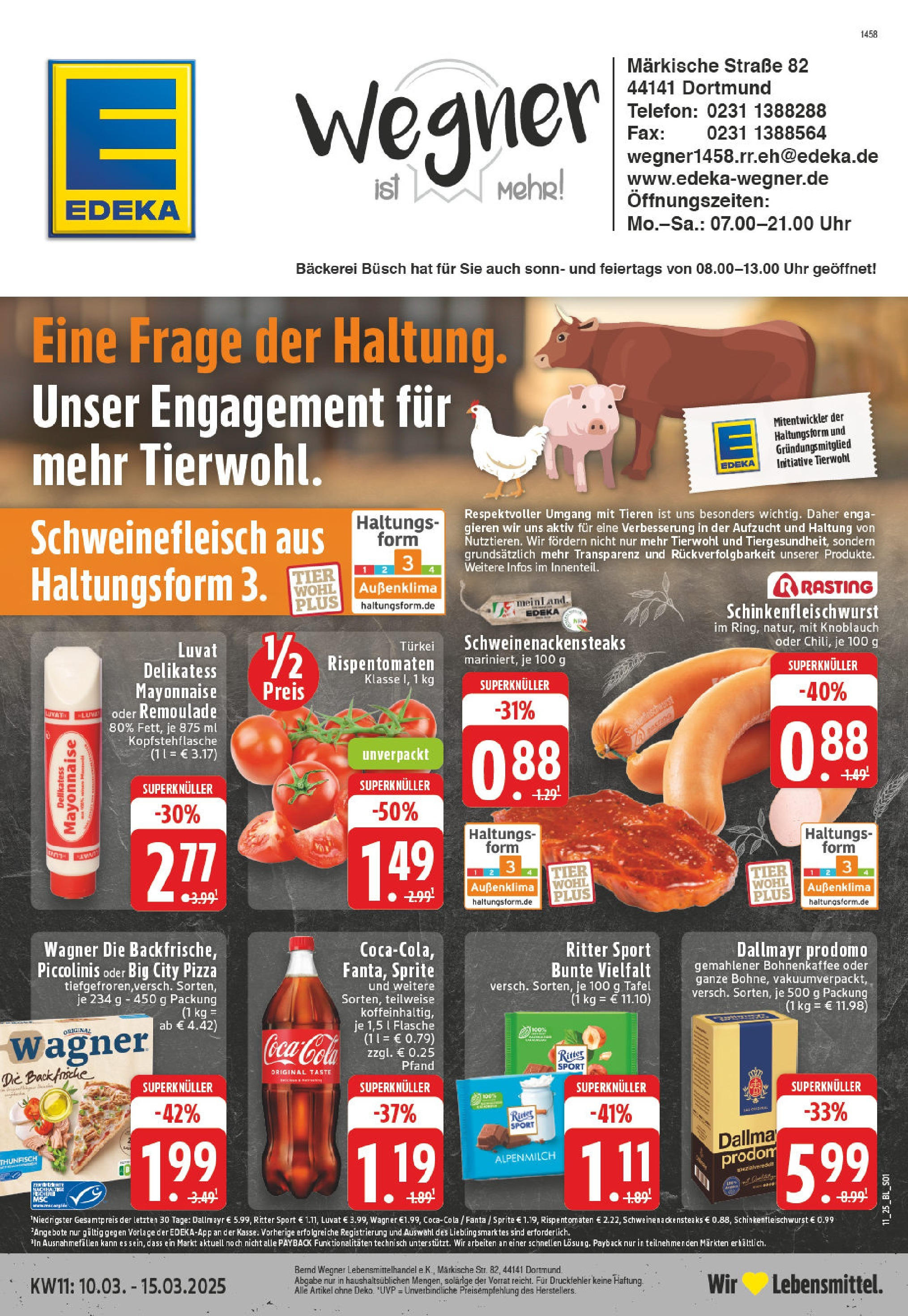 EDEKA Prospekt ab 10.03.2025 - Dortmund, Märkische Str. 82a Online