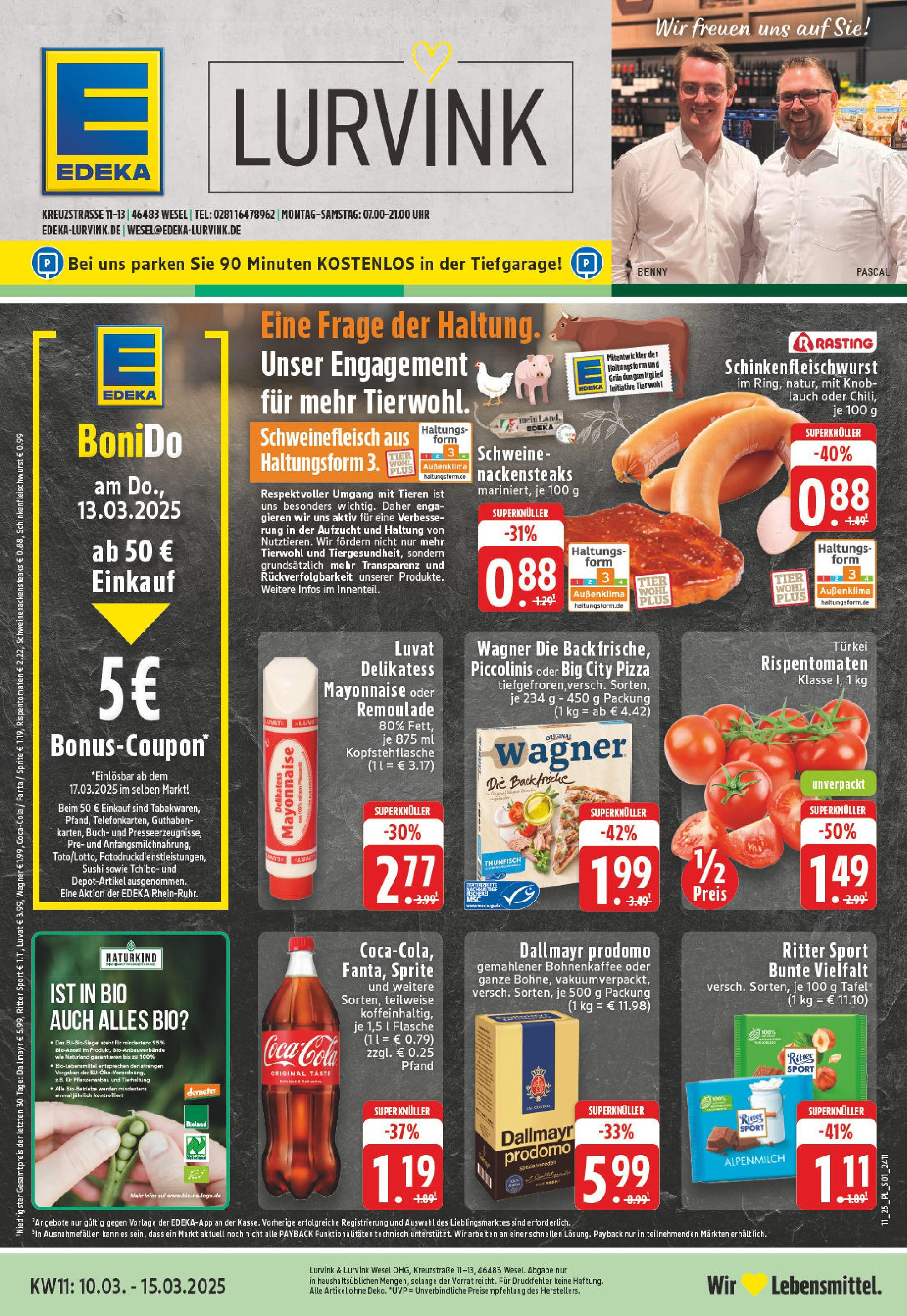 EDEKA Prospekt ab 09.03.2025 - EDEKA: Wochenangebote Online