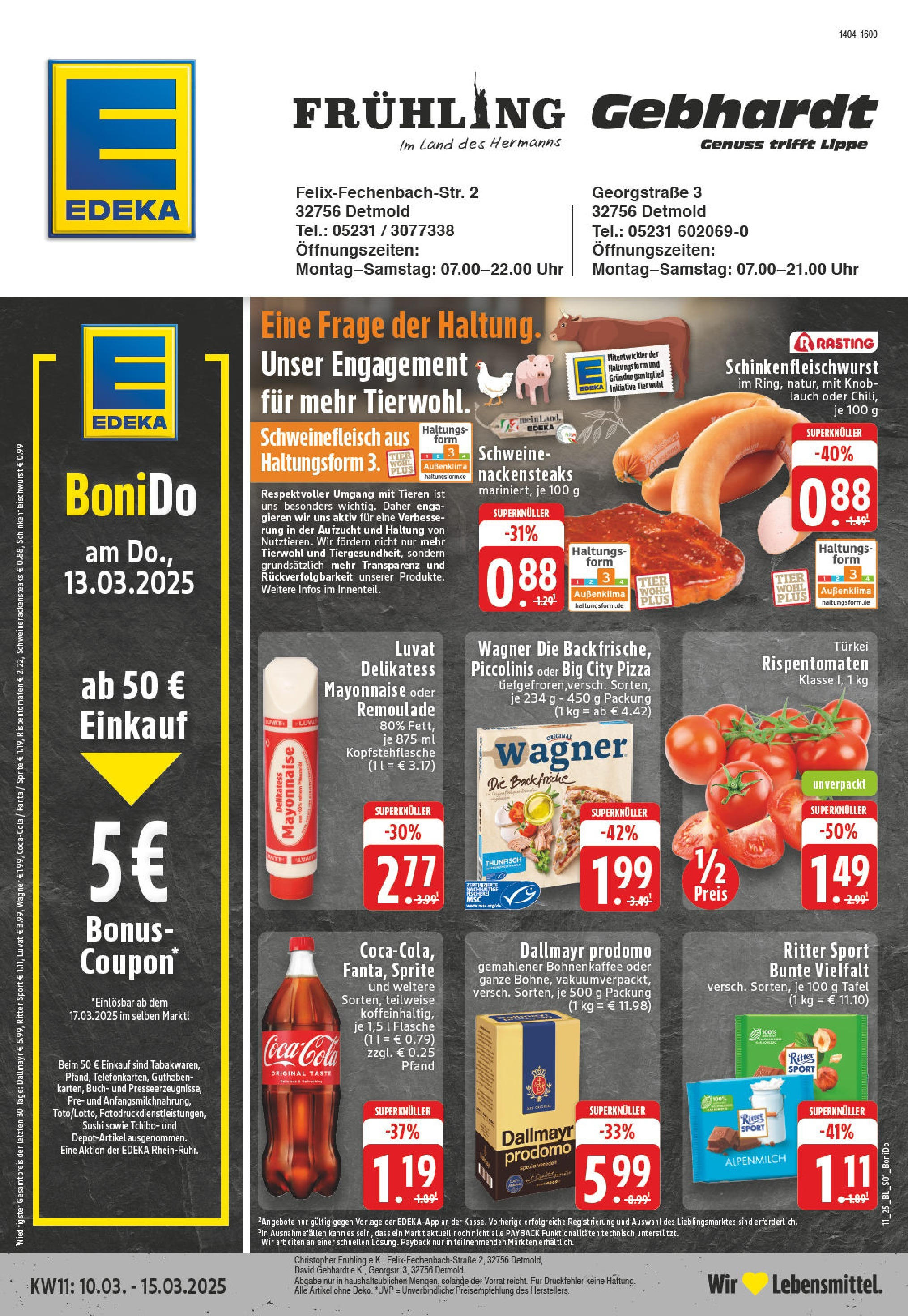 EDEKA Prospekt ab 09.03.2025 - EDEKA: Wochenangebote Online