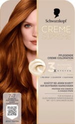 Schwarzkopf CREME SUPREME Haarfarbe 7-7 Dunkles Kupferblond