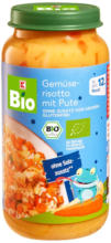 Kaufland хипермаркет K-Bio Биопюре с пуешко, ориз и зеленчуци - до 11-05-25