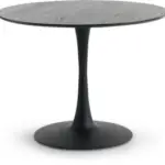 JYSK JYSK Masă RINGSTED Ø100 negru frasin