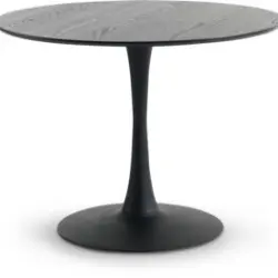 JYSK Masă RINGSTED Ø100 negru frasin