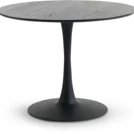 JYSK Masă RINGSTED Ø100 negru frasin