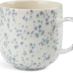 JYSK Cană ALF 400ml ceramică alb/albastru